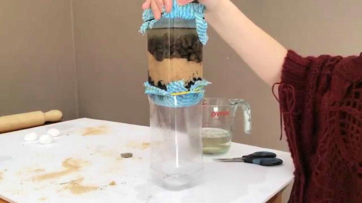 Homemade Water Filter – Science Project