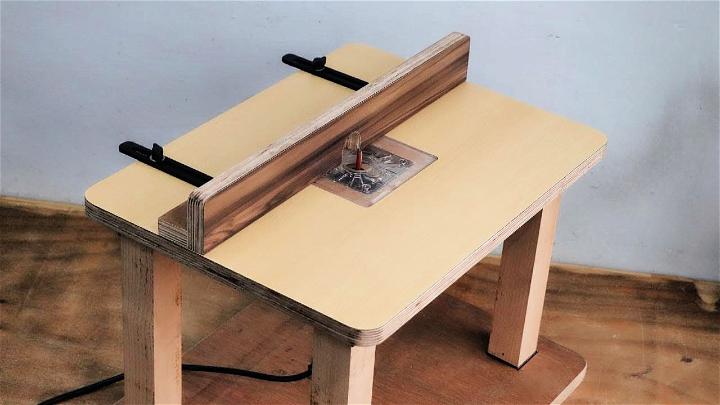How To Make Mini Router Benchtop Table