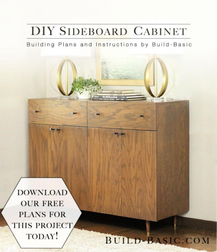 How to Build Sideboard Cabinet