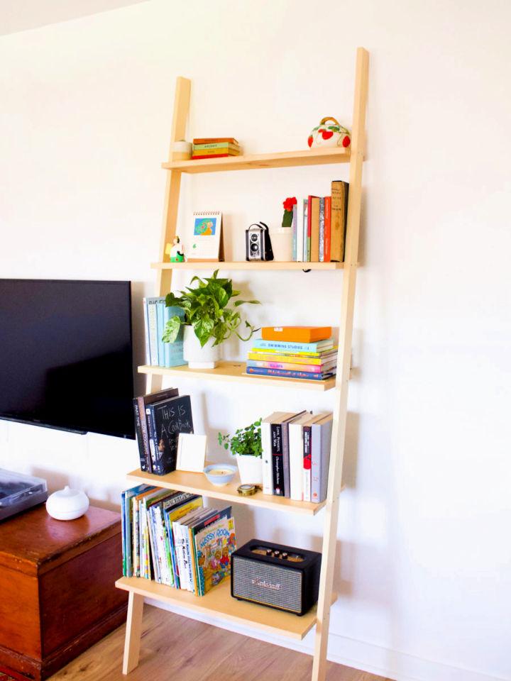 How to Build a Leaning Bookshelf