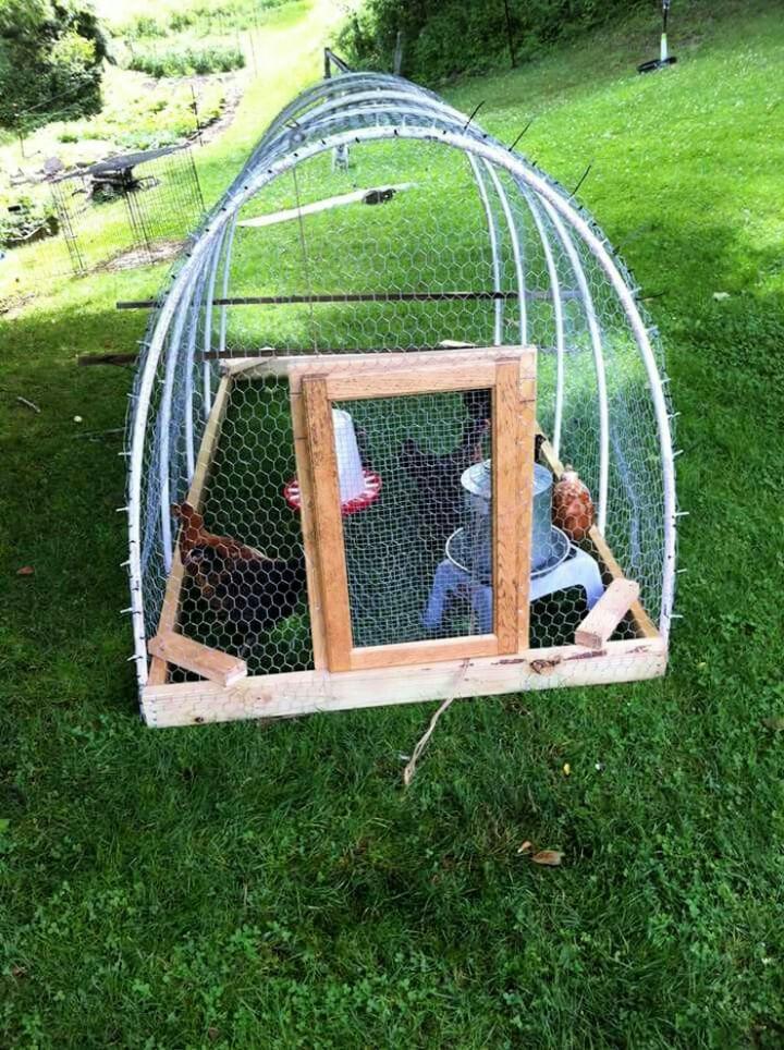How to Make a PVC Chicken Tractor
