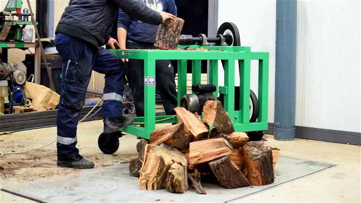 How to Build a Screw Log Splitter