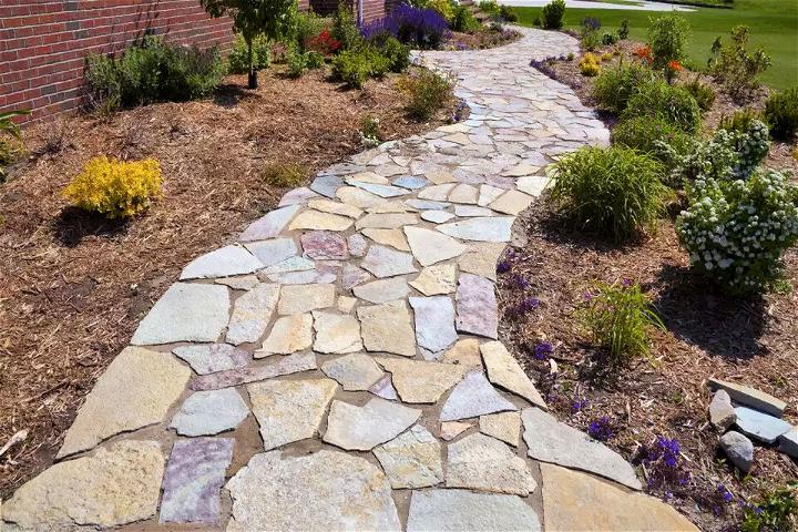 How to Build a Stone Sidewalk or Garden Path