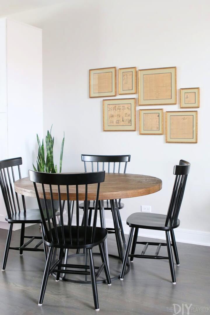 How to Create a Gallery Wall for Dinning Room