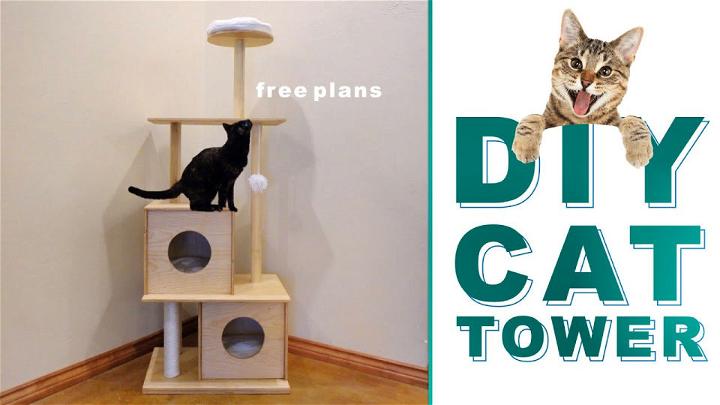 How to DIY Mega Cat Tree