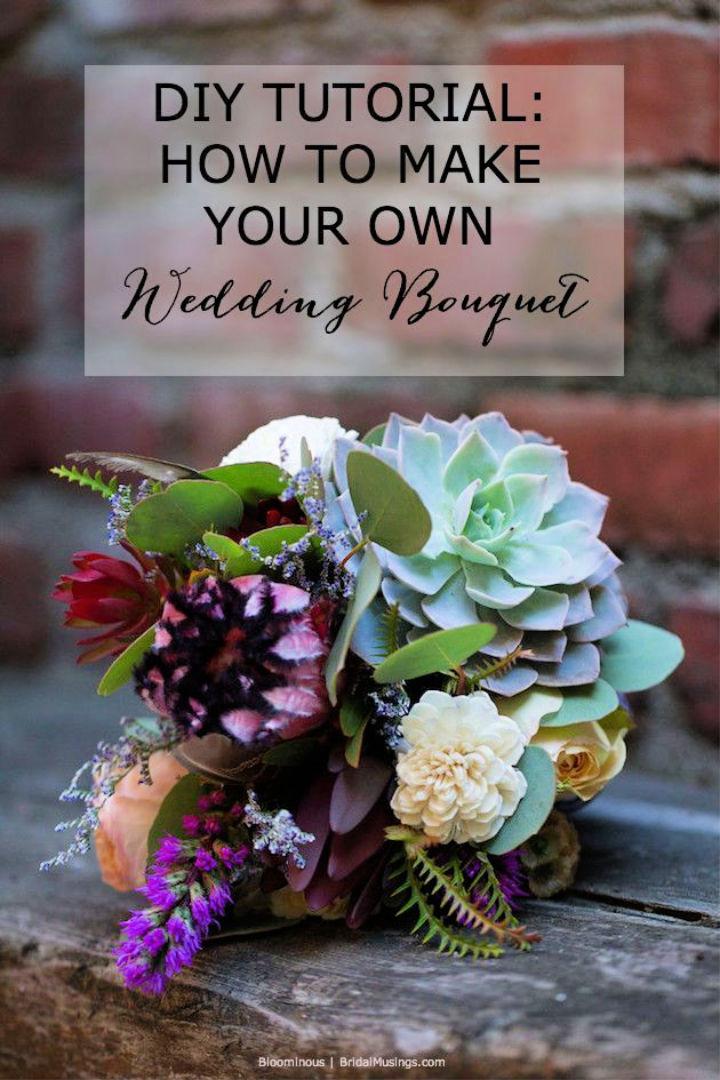 20 Simple DIY Wedding Bouquet Ideas To Please The Bride