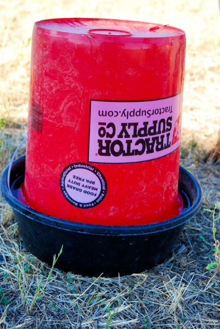 How to Make a Chicken Waterer