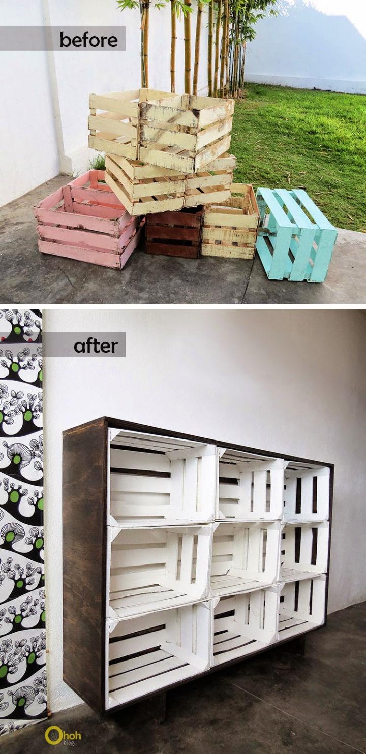 How to Make Crates Storage