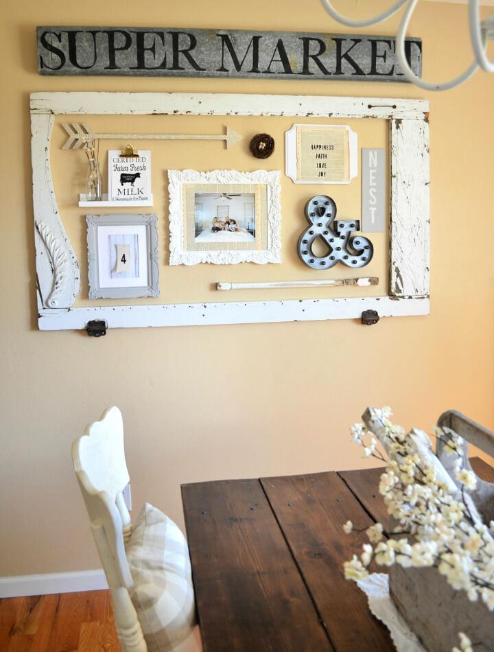 How to Make Farmhouse Gallery Wall