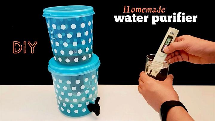 homemade water purification system