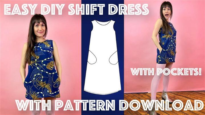 How to Sew a Shift Dress With Pockets