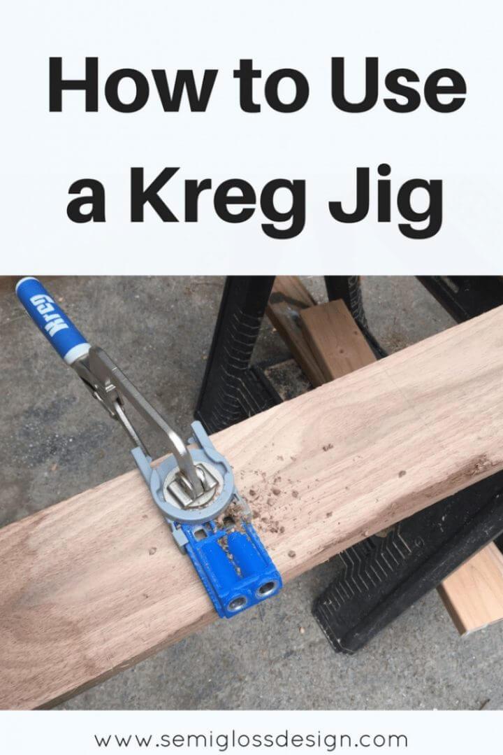 How to Use a Kreg Jig to Make Pocket Holes