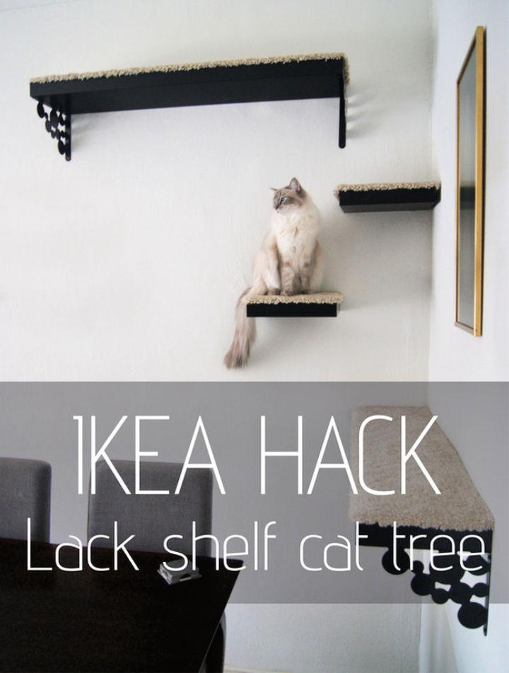 IKEA Cat Shelves Hack