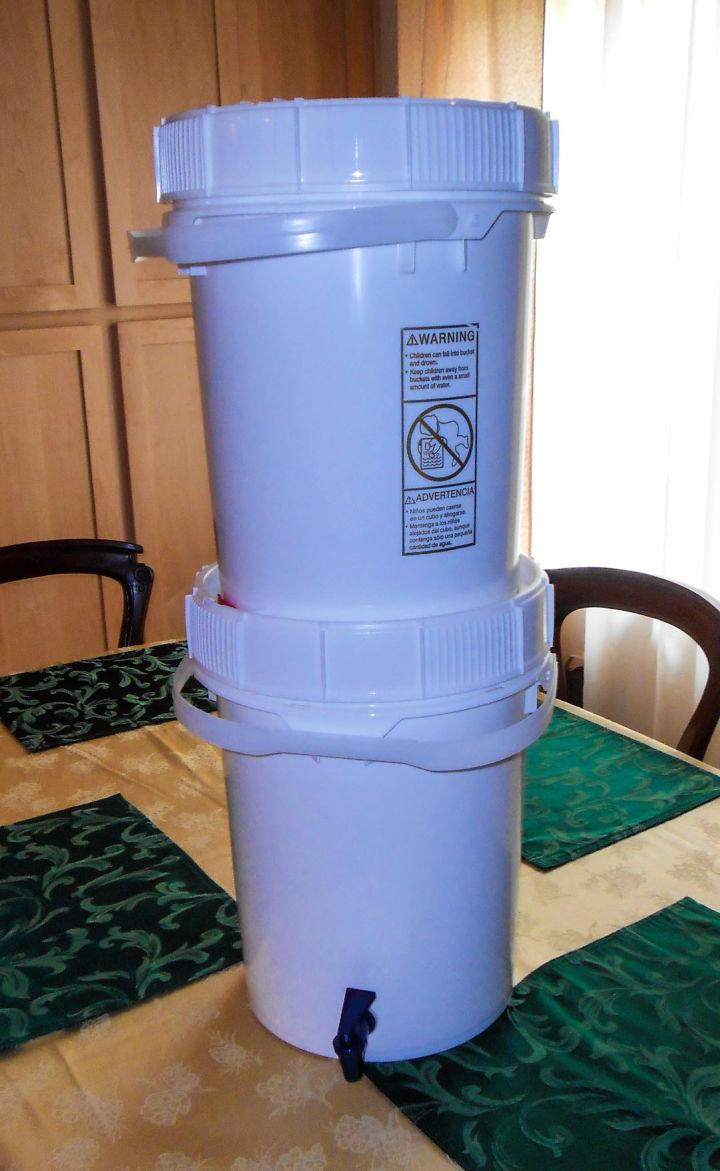 homemade water purification system