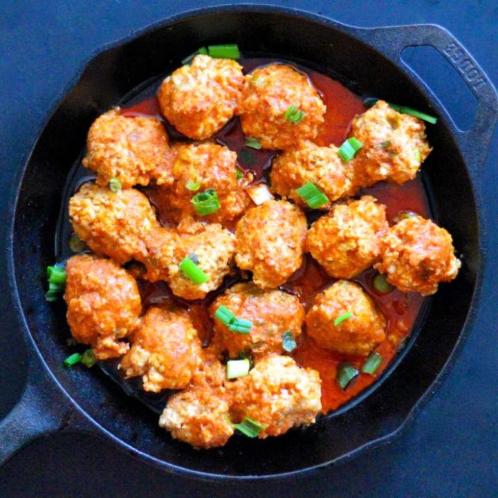 Instant Pot Buffalo Chicken Meatballs