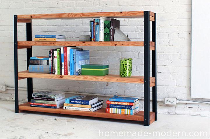 Free Ironbound Bookcase Woodworking Plan