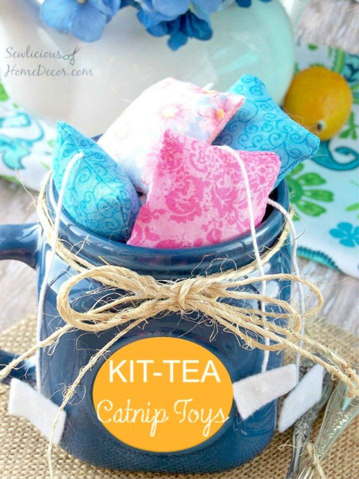 Homemade Kit Tea Catnip Cat Toys