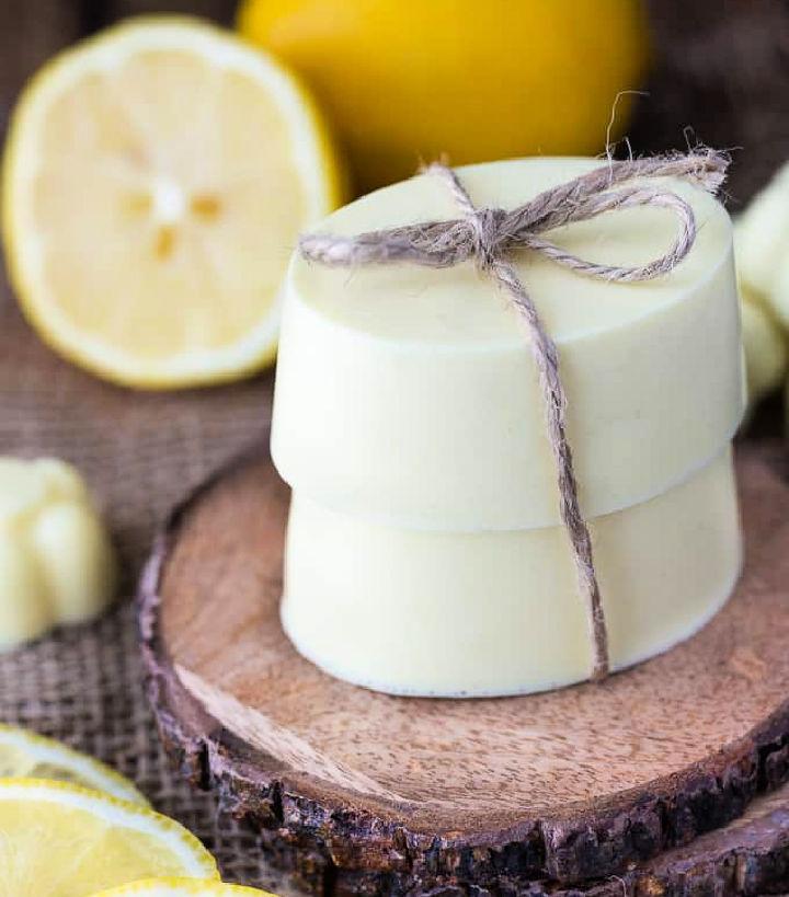 Lemon Shea Butter Soap Recipe