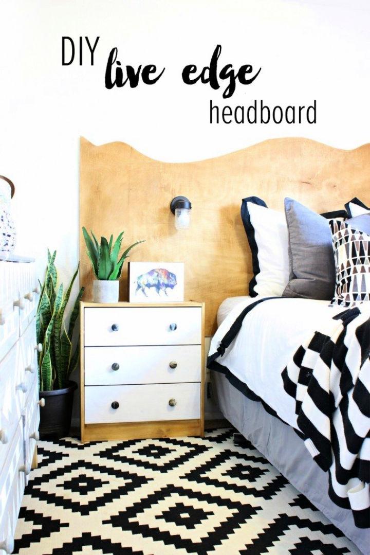 30 Easy to Build DIY Wood Headboard Ideas • Its Overflowing