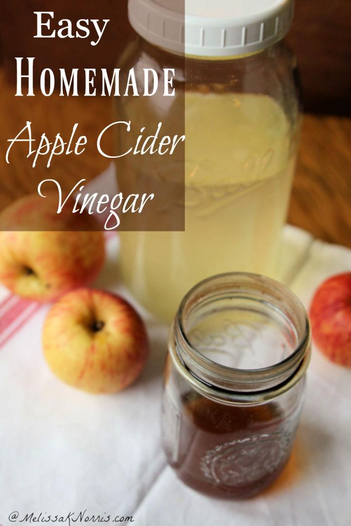 Make Raw Apple Cider Vinegar at Home