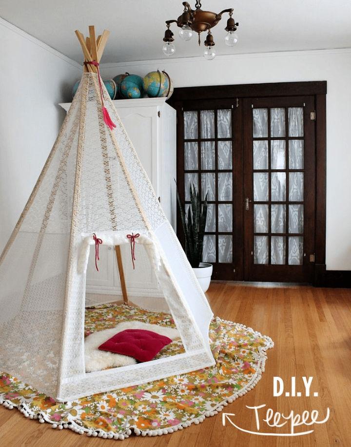 Make Your Own Play Teepee