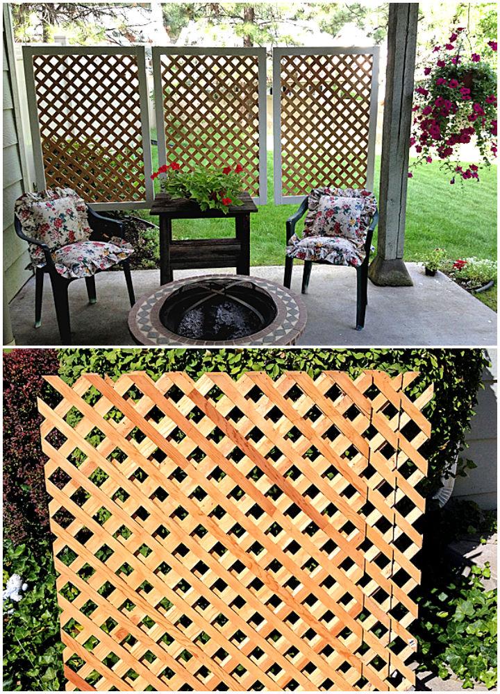 How to Make a Patio Privacy Screen