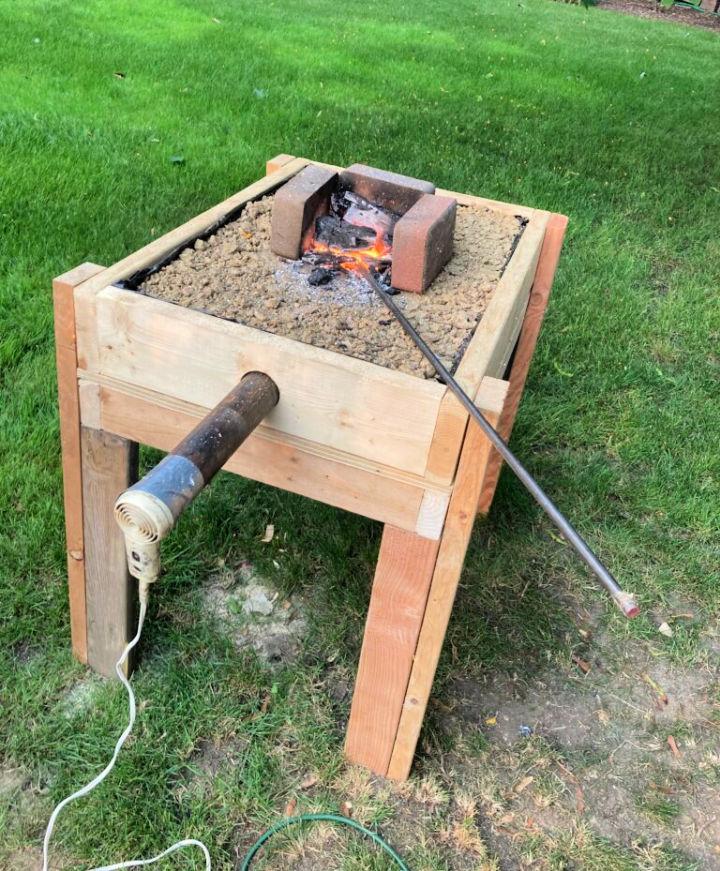 Making a Forge on a Budget