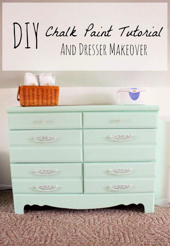 15 DIY Chalk Paint Dresser Ideas DIY Chalk Painting Furniture