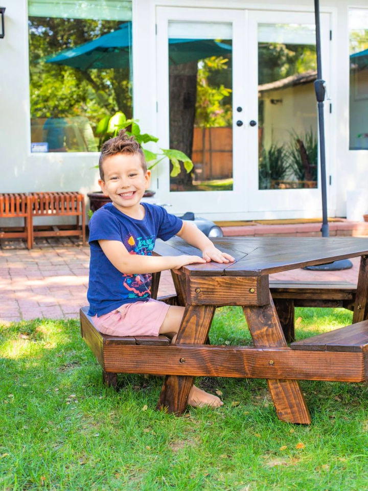 Modern Kids’ Picnic Table