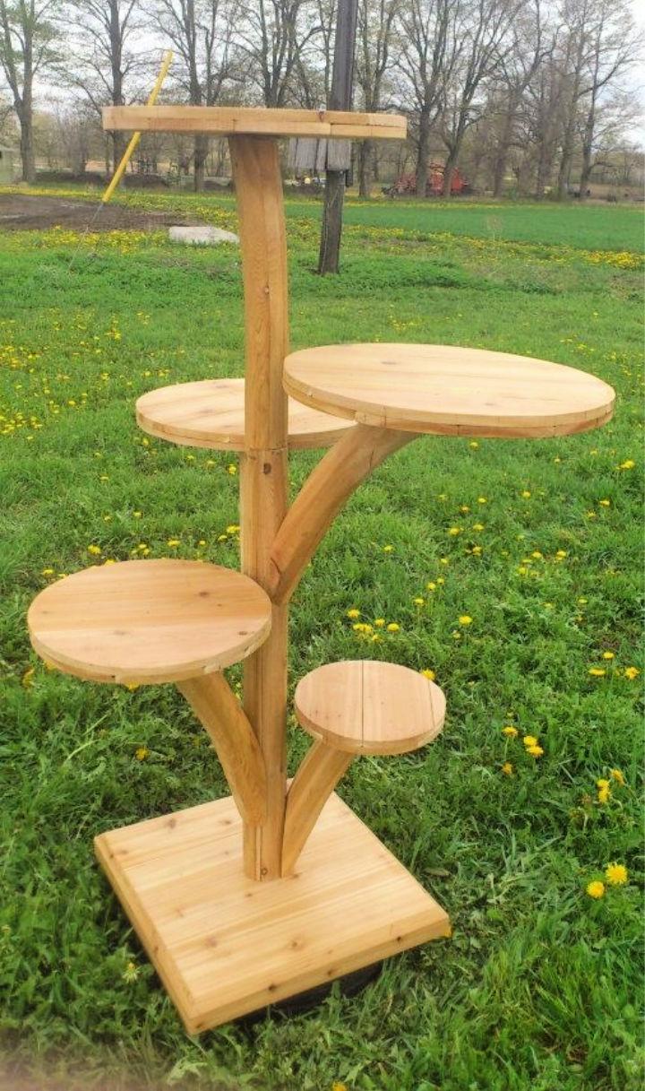 Outdoor Wooden Cat Tree Designs