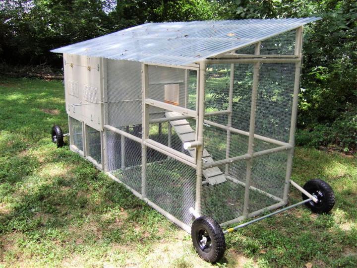 Easy Way to Make a Pvc Chicken Coop Tractor