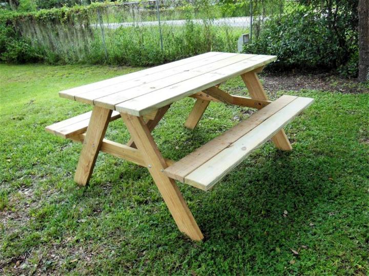 How to Make a Picnic Table Bench