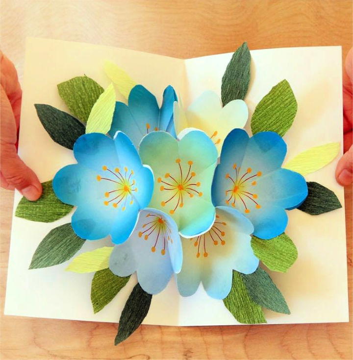 Printable Pop Up Flowers Mother’s Day Card