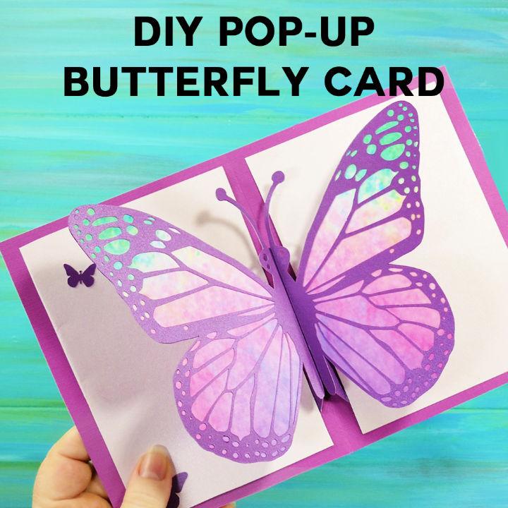 How to Make a Pop up Butterfly Card