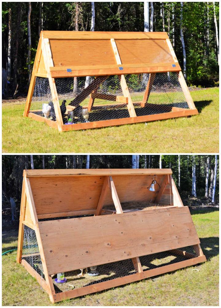 DIY Portable Chicken Coop for Under $100 