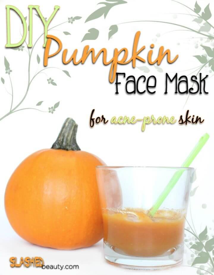 Pumpkin Face Mask for Acne prone Skin