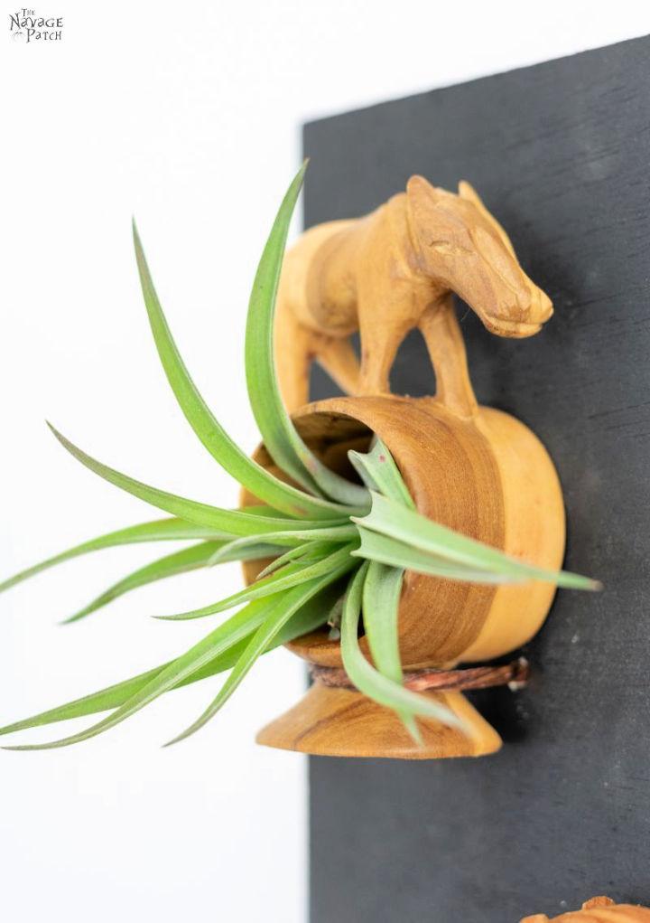 Build a Scrap Wood Air Plant Holder