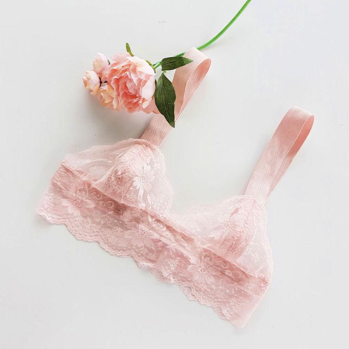 Sew your own Pretty Lace Bralette