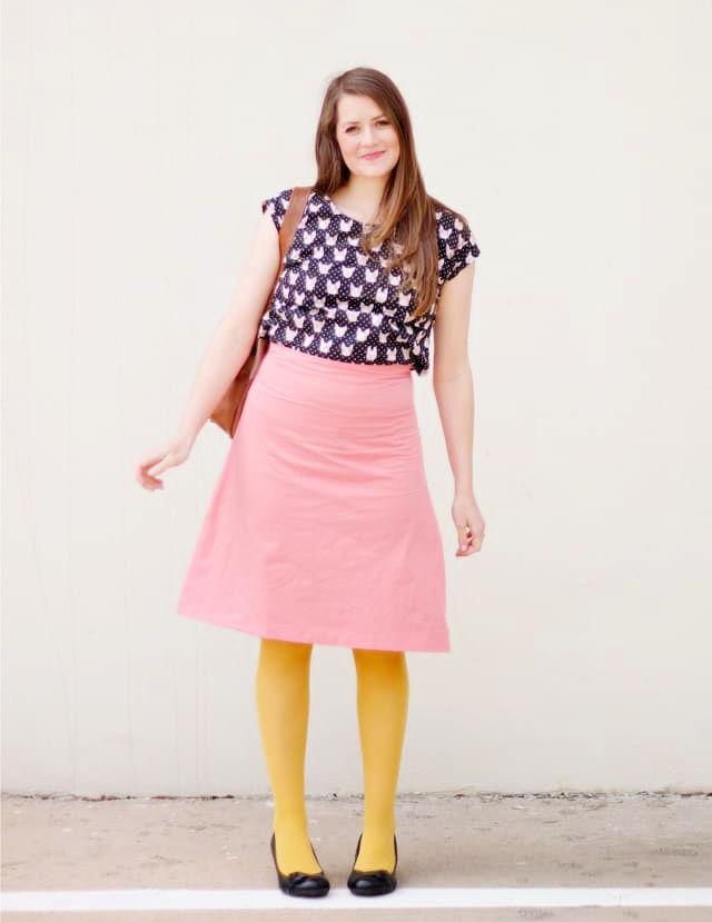 Simple A line Skirt