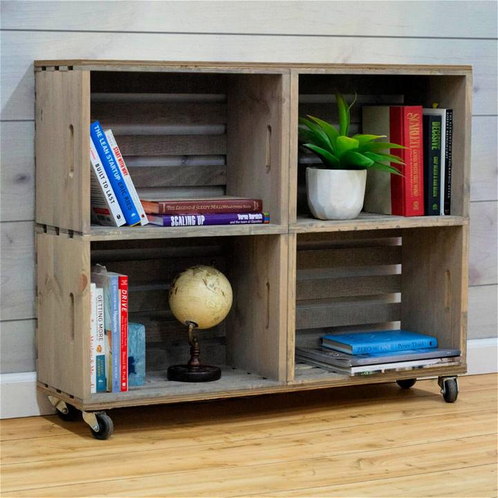 Simple Bookcase for Your Bedroom 1