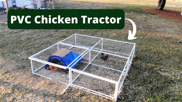 Simple & Cheap DIY PVC Chicken Tractor
