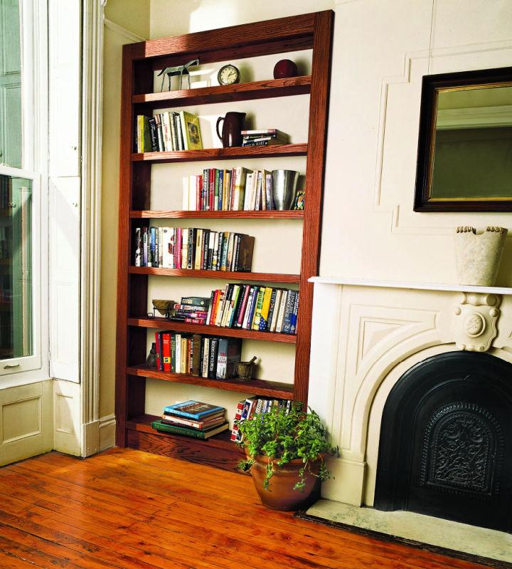 Simple Handmade Bookshelf for Your Bedroom