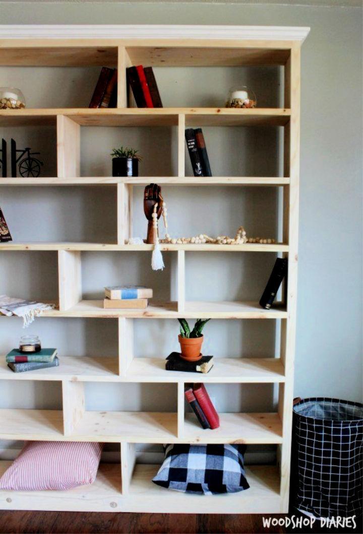 Simple Modern DIY Bookshelf 1