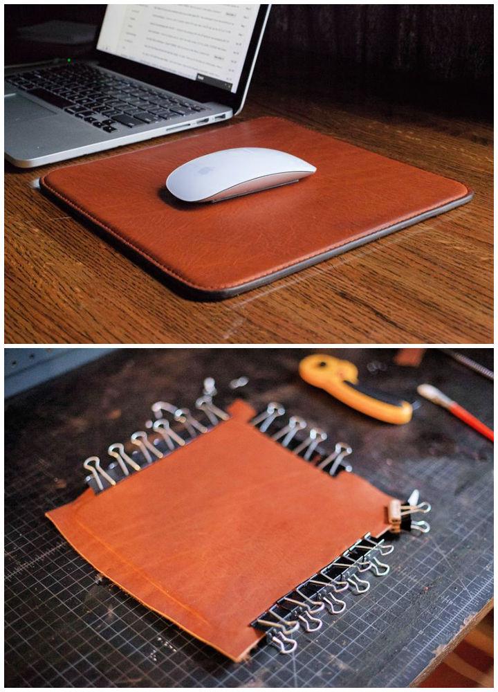 Sophisticated Leather Mouse Pad