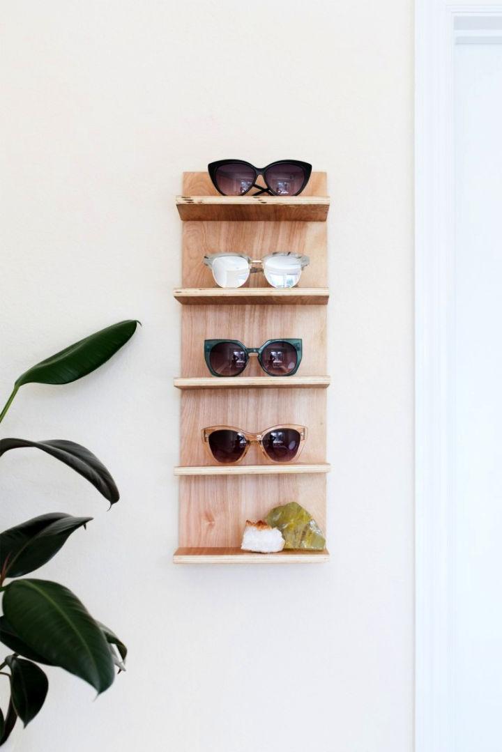 Sunglasses Holder for End Of Summer Storage
