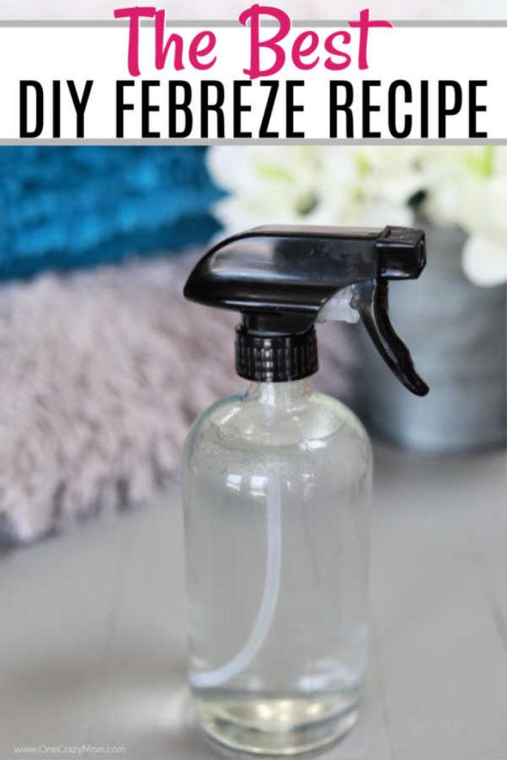 Cost-Effective DIY Febreze Solution