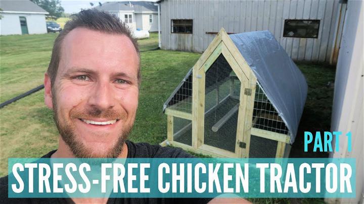 The Stress-Free Chicken Tractor Woodworking Plan