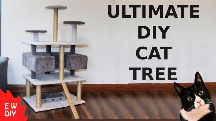 Ultimate DIY Cat Tree House