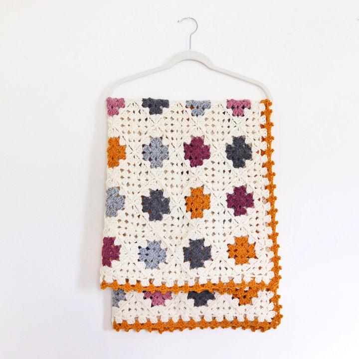Unique Crochet Sweet Granny Baby Blanket Tutorial