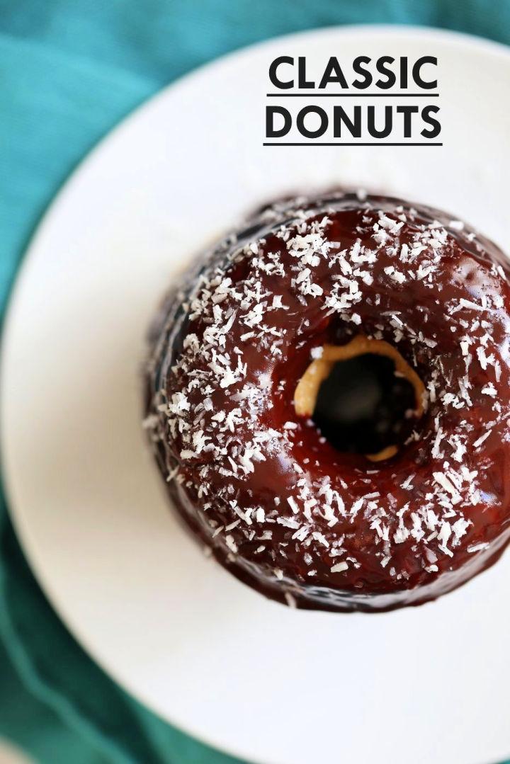 Vegan Donuts Recipe With Chocolate Glaze